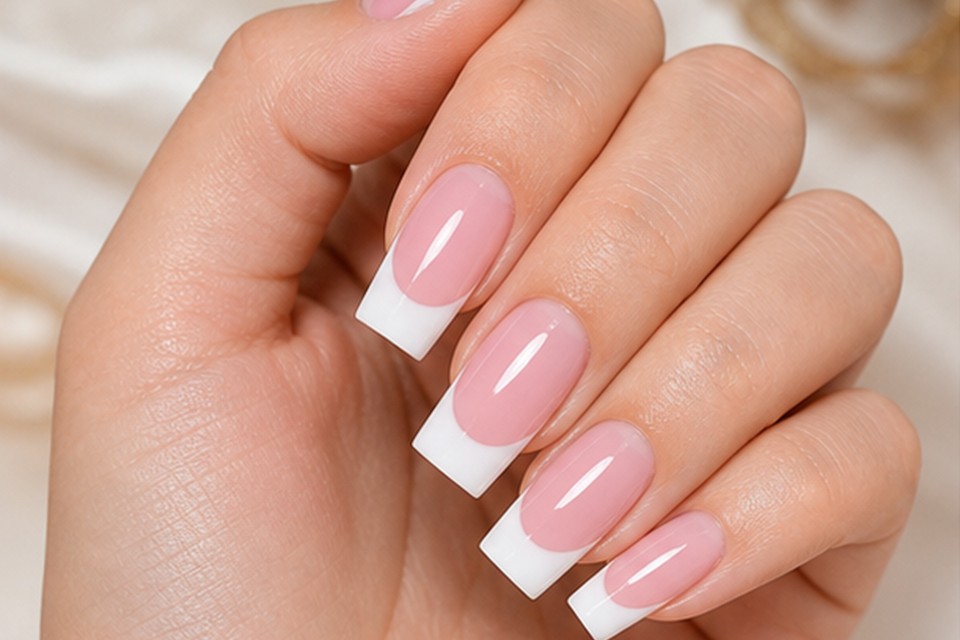 Pink & White Full Set · $70